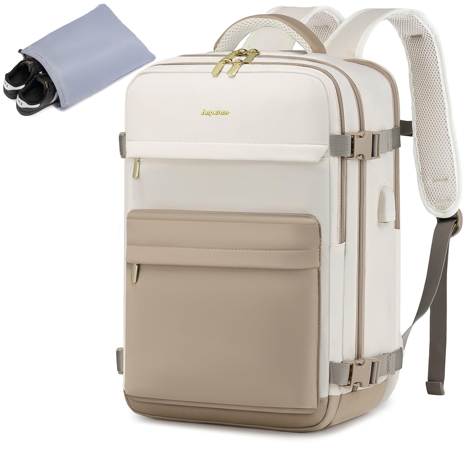 Mochila De Viagem Bagswan Large 35l Para Laptop De 17 Polegadas À Prova D'água