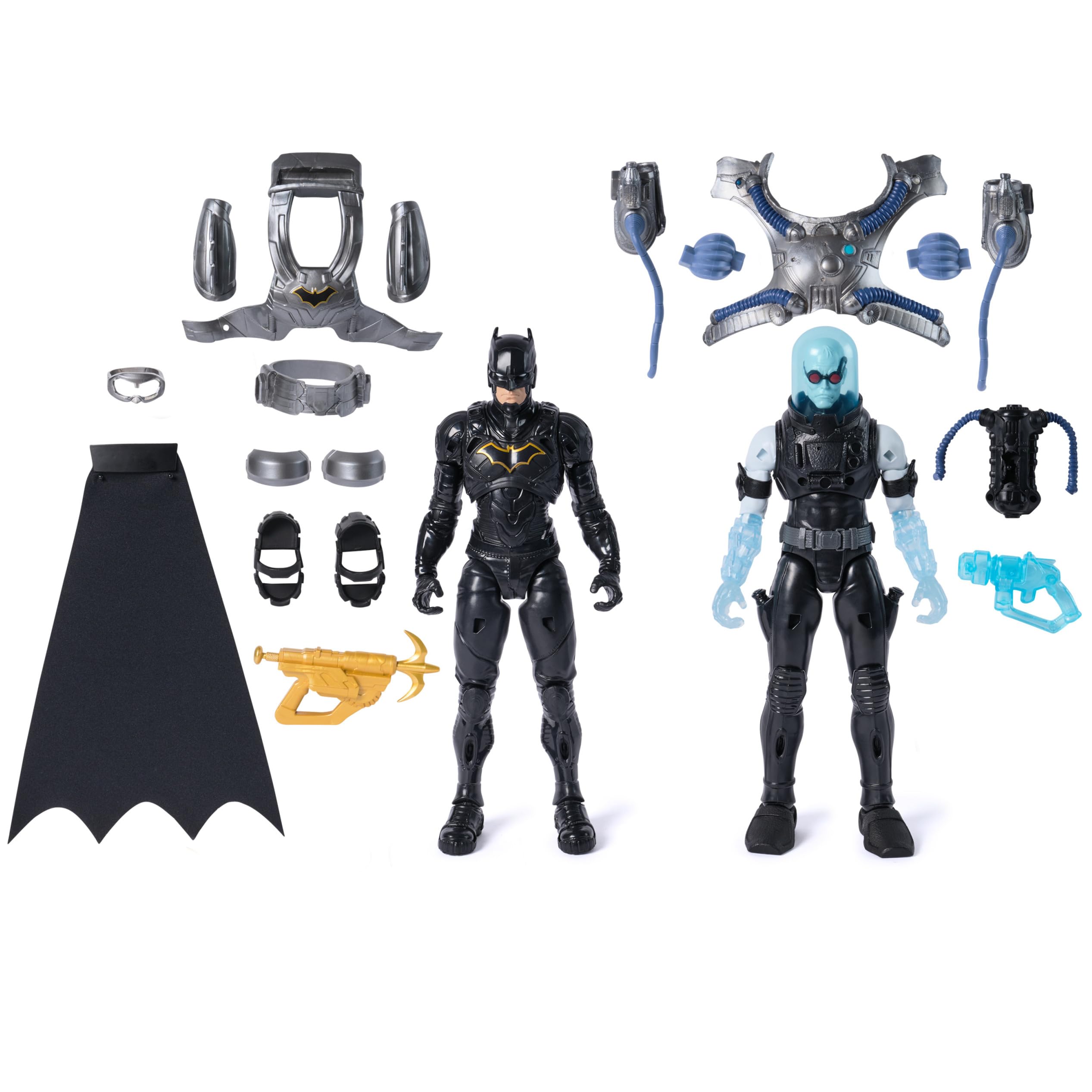 Conjunto De Bonecos De Ação Dc Comics Batman Adventures Batman Vs. Sr. Freeze