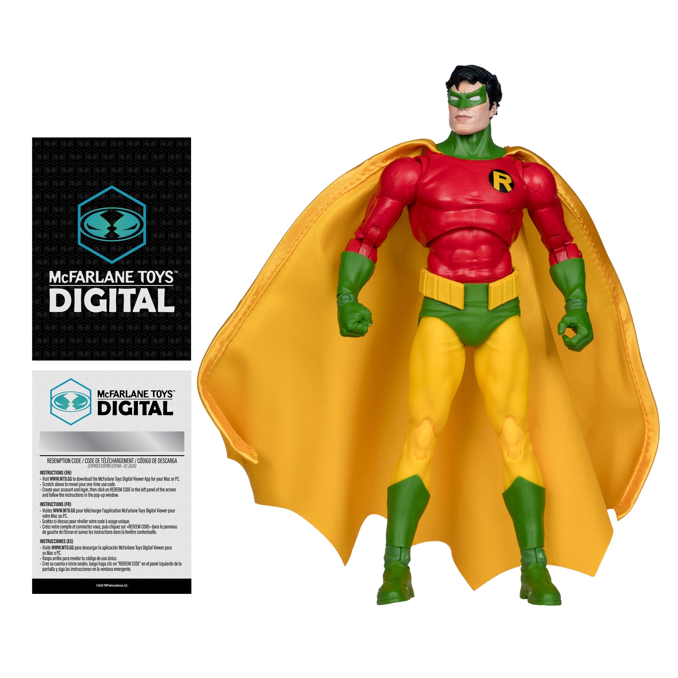 Boneco De Ação Mcfarlane Toys Dc Direct Robin Earth-2 7"