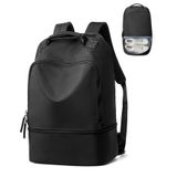 Mochila De Ginástica Venatin Gym Bag Impermeável Para Mulheres Preta