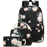 Mochila Bluboon School Teen Girls Para Laptop De 15 Polegadas Com Lancheira