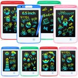 Tablet De Escrita Lcd Zhehao De 6,5 Polegadas Para Crianças Com 8 Tablets