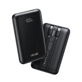 Carregador Portátil Qecvec 10000mah Com Carregamento Rápido Pd De 22,5 W