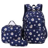 Mochila Goldwheat Daisy Printed Com Lancheira E Estojo Para Lápis