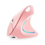 Mouse Vertical Sem Fio Wireless E Bluetooth Recarregavel Usb