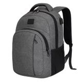 Mochila De Viagem Para Laptop Laripop 15,6" Com Porta De Carregamento Usb