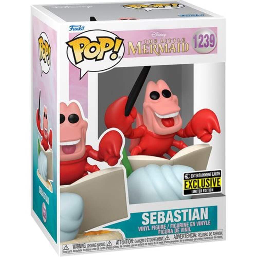 Figura Funko Pop! Disney A Pequena Sereia Sebastian