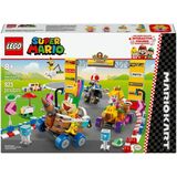 Lego Conjunto Bebê Peach E Grande Premio - 72036 823 Peças