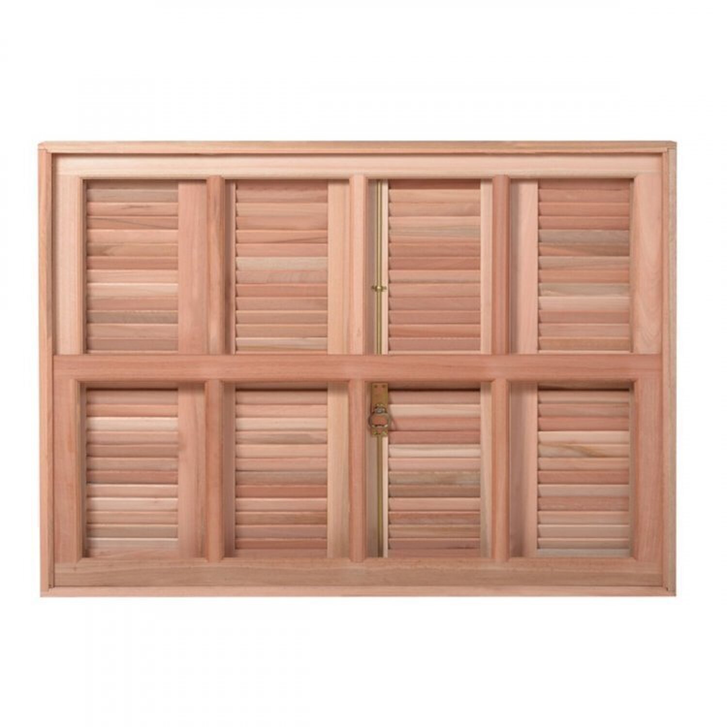 Kit Com 2 Janelas Guilhotina Com Ferragem Je821 Esel 120x150x12cm Natural