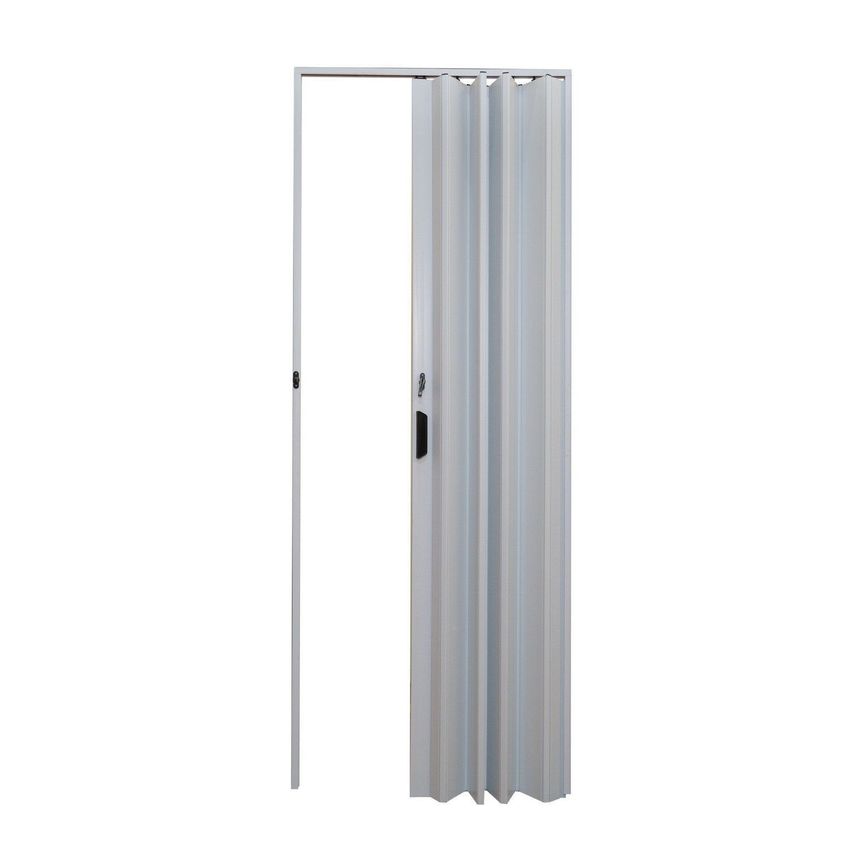 Porta Sanfonada De Pvc 80 Cm X 210cm Branco - imagem 3