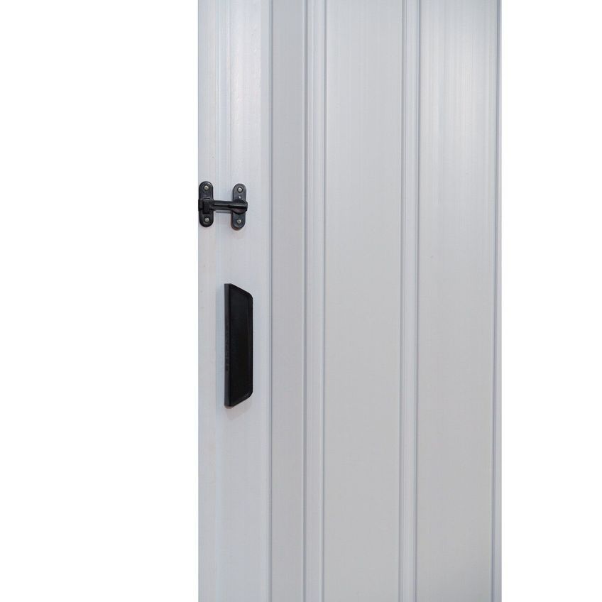 Porta Sanfonada De Pvc 80 Cm X 210cm Branco - imagem 5