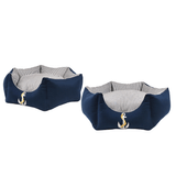 Caminha Pet Duz Pets Algodão Premium Tam M 71 X 71 X 30 Conforto Térmico Lavagem Fácil Antiderrapante