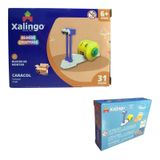 Brinquedo Pedagógico Blocos De Montar Versão Animais Xalingo