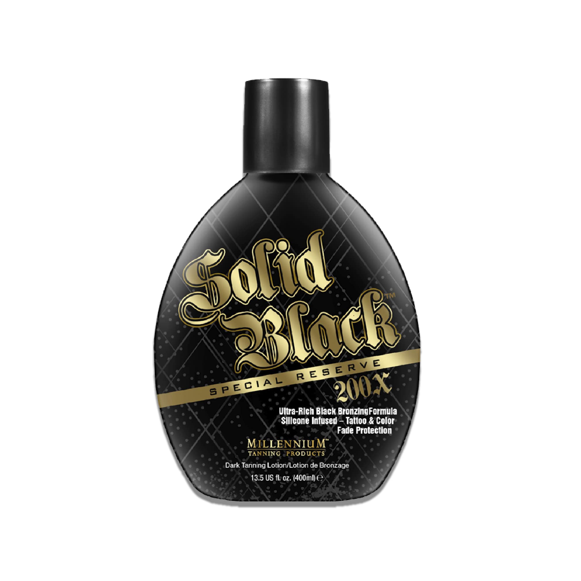 Loção Bronzeadora Millennium Tanning Solid Black Special Reserve