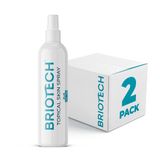 Spray De Pele Briotech Topical Com Ácido Hipocloroso, 240 Ml, Pacote Com 2