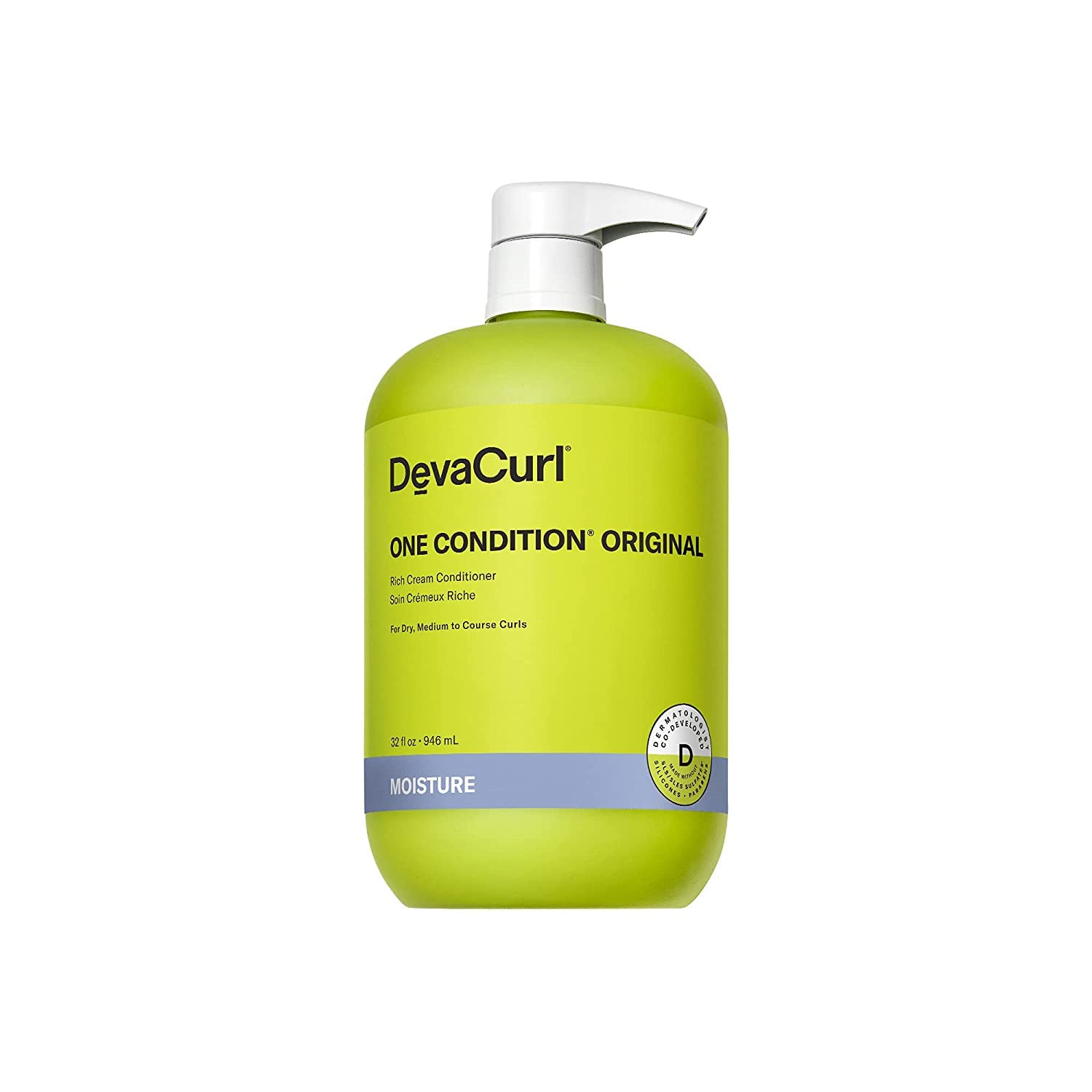 Condicionador Devacurl One Condition Original 946 Ml De Capim-limão Macio