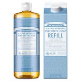 Sabonete Líquido Dr. Bronner&#39;s Pure-castile Baby Sem Perfume 946 Ml