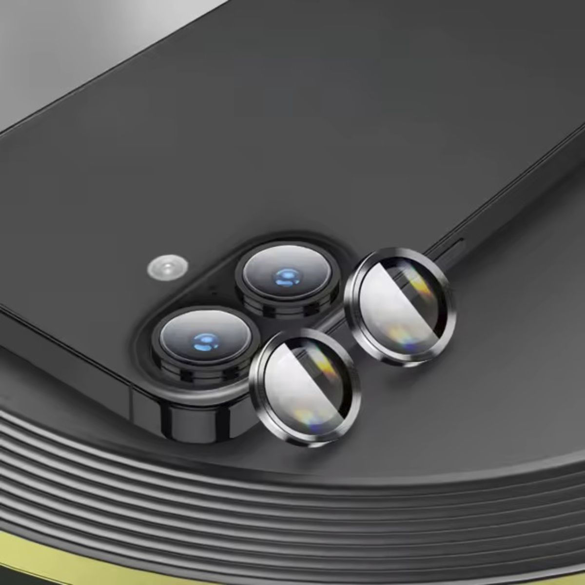 Pelicula Protetora De Câmeras Para Iphone 16 Normal 16 + Plus 16 Pro E 16 Pro Max