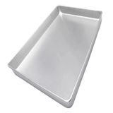 Assadeira 60x40 3,5cm Pao Doce Lisa Moldado Aluminio 0,6mm - Imeca