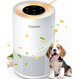 Purificador De Ar Mooka H13 True Hepa Para Salas Grandes De 1200 Pés Quadrados