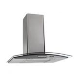 Coifa De Parede Vidro Curvo Slim Inox 4 E 5 Bocas 60cm Fogatti 110v