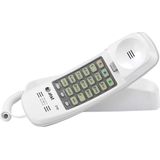 Telefone Com Fio At&amp;t 210 Basic Trimline Para Montagem Na Parede Branco