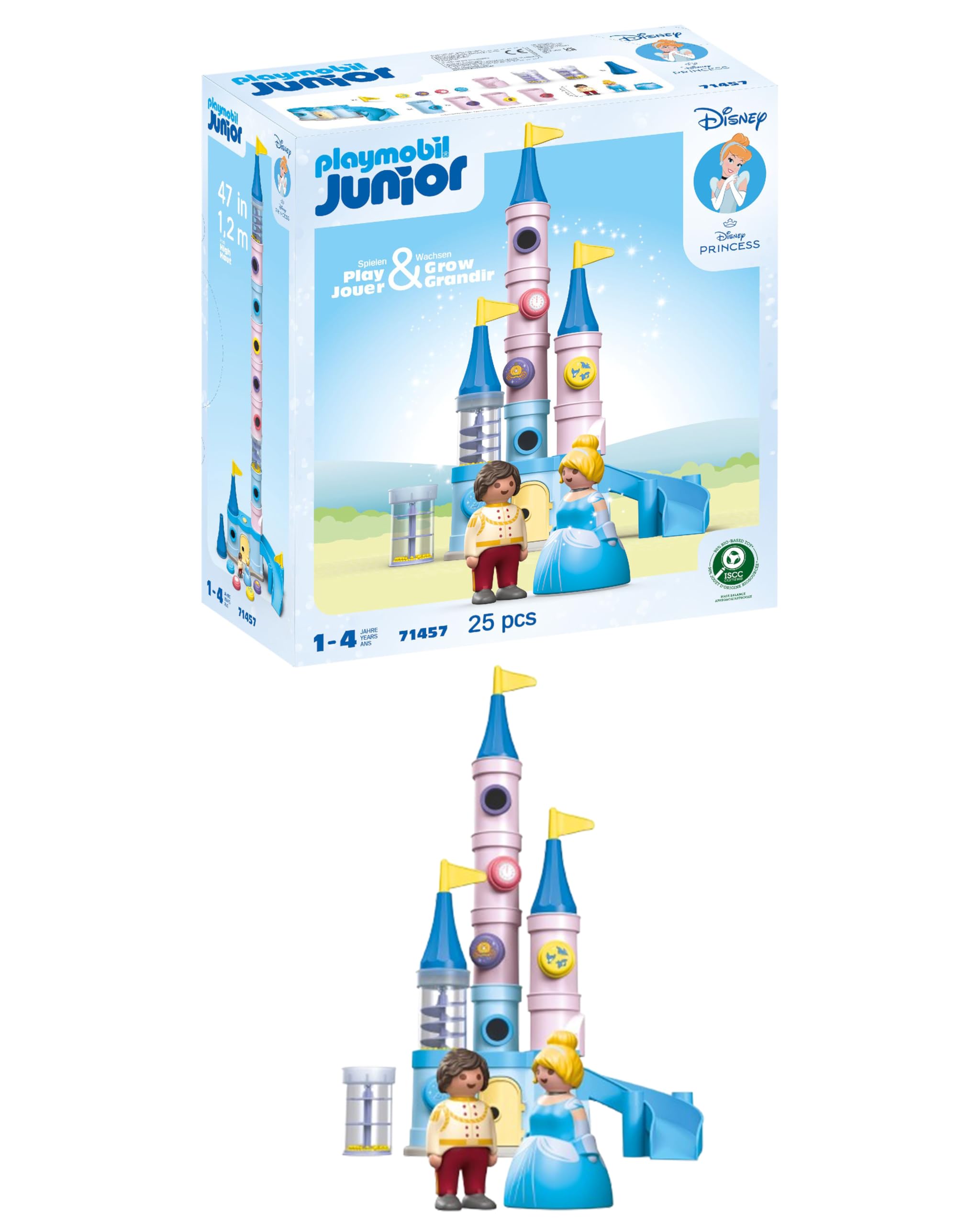 Toy Playmobil Junior E Disney Cinderella's Castle Por Mais De 1 Ano