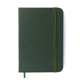 Caderneta Clássica Sem Pauta 9x13cm Verde Oliva Cicero
