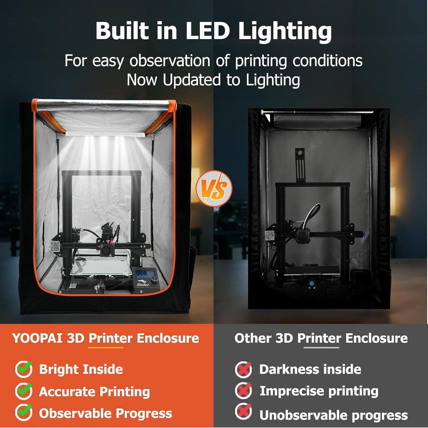 YOOPAI Kit Aste Supporto Per Creality Ender 3 V3 SE &ndash; In Alluminio