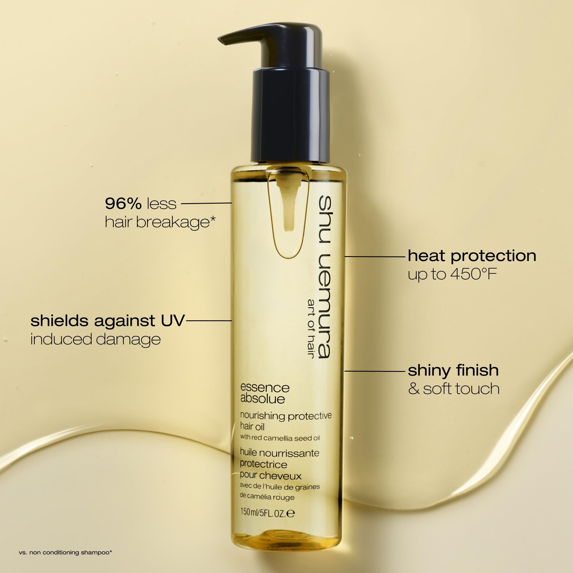 Óleo De Cabelo Shu Uemura Essence Absolue Nourishing Com Óleo De
