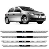 Jogo De Soleira Resinada Volkswagen Gol 1994 A 2014 Alto Brilho
