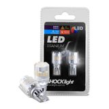 Par Lâmpada Led Esmagada T15 18 Smd-4014 Com Canbus 6000k 12v