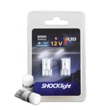 Par Lâmpada Pingo Led T10 Esmagada 1 Smd-3030 Retrofit 6000k 12v Shocklight