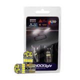 Par Lâmpada Pingo Led Esmagada T10 15 Smd-4014 6000k 12v Shocklight