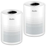 Purificadores De Ar Aircillin Ap070a H13 True Hepa, Pacote Com 2 Unidades Para Quarto