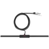 Antena Interna De Parabrisa Eletrônica Universal Modelo 1000 Haste 24cm