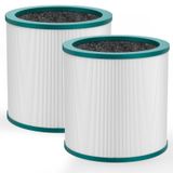 Substituição Do Filtro Purificador De Ar Colorfullife Tp01 Para Dyson