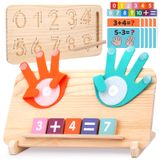 Brinquedo Matemático Montessori Jaiimen Learning Para Crianças De 2 A 4 Anos