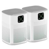 Purificadores De Ar Honeyuan H13 Hepa, Pacote Com 2 Unidades Para Quarto De 60 M²