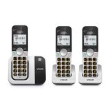 Telefone Sem Fio Vtech Vg231-3 Com Tela Grande E Botões Grandes