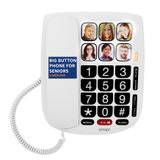 Telefone Com Fio Smpl, Discagem Viva-voz Com Memória Fotográfica