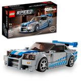 LEGO Nissan Skyline GT-R (R34) de 2 Fast 2 Furious Speed Champions 391 Peças 76917