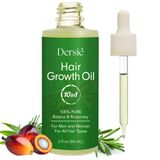 Óleo De Crescimento Capilar Dersie Batana &amp; Rosemary 60ml 10 Óleos Orgânicos