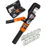 Kit De Ferramentas De Crimpagem Hidráulica Amzcnc 12 Awg A 2/0 Awg