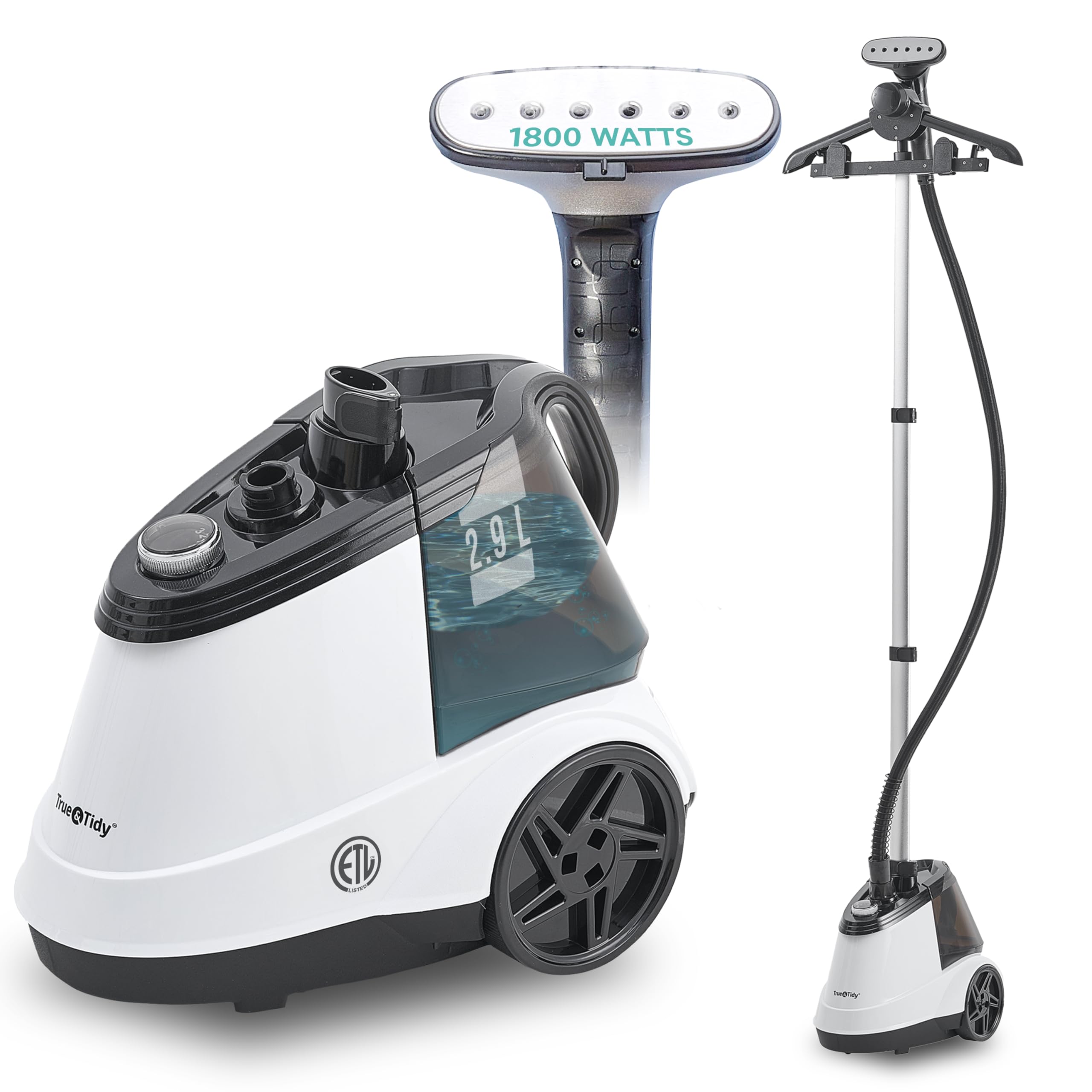 Vaporizador De Roupas Em Pé True & Tidy Heavy Duty 2,9 L 1800