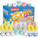 Conjunto De Cartões De Dia Dos Namorados Com Brinquedos Mochi Squishy Para Crianças X30