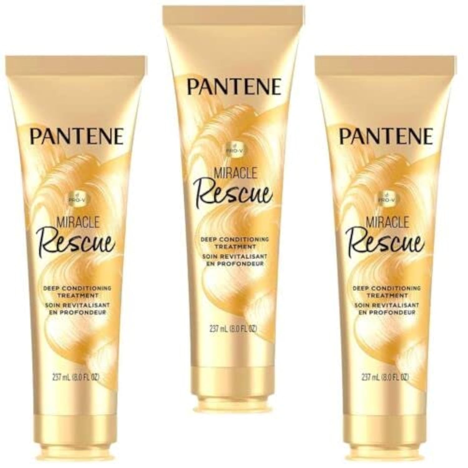 Máscara Capilar Pantene Miracle Rescue Pro-v 240 Ml (pacote De 3)