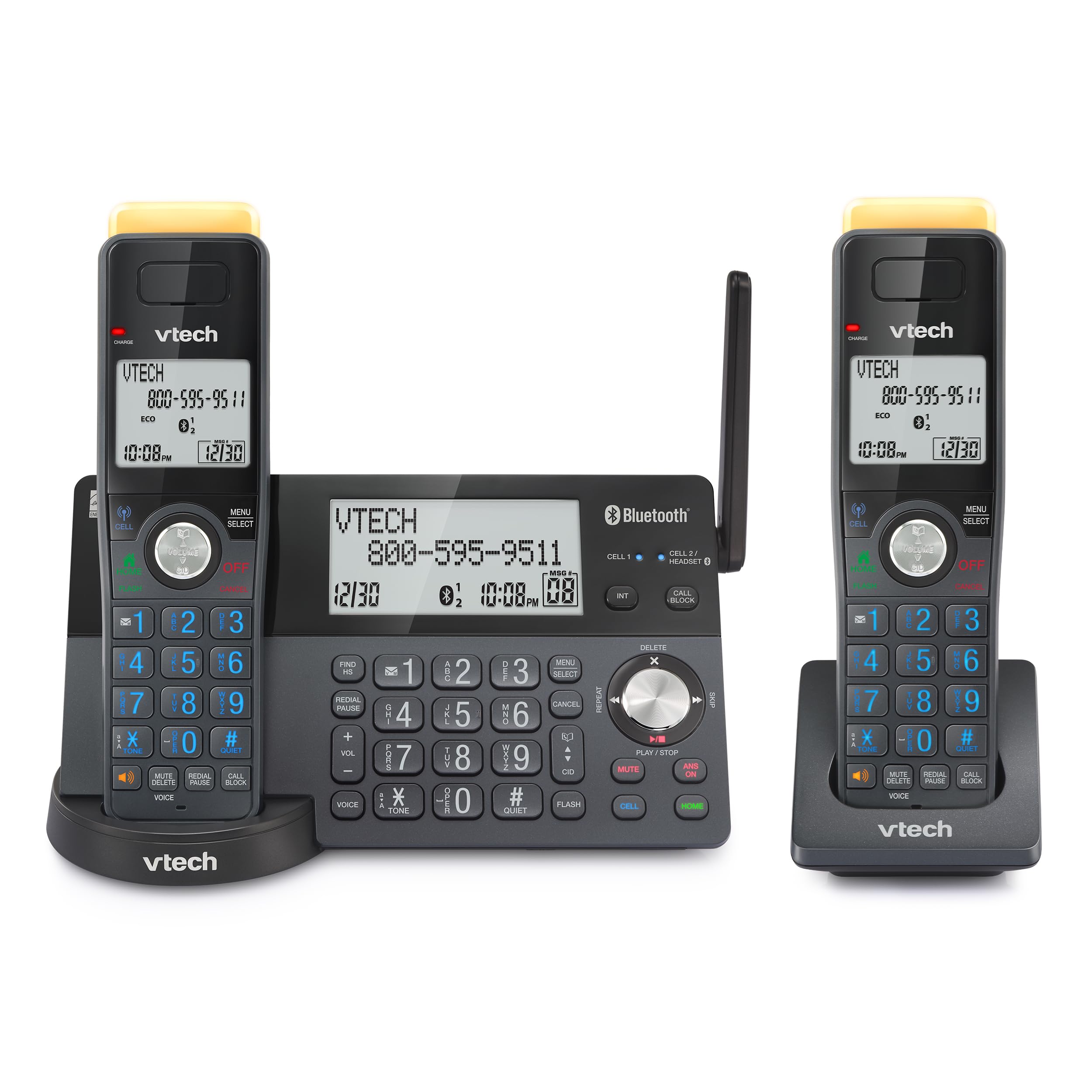 Telefone Sem Fio Vtech Is8128-21 Super Long Range Com 2 Aparelhos