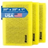 Almofadas De Filtro De Reposição Rayair Supply 20x25 Para Micropower Guard