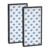 Filtro De Ar Cleanforceair Genuine H13 Hepa Mega1000, Pacote Com 2